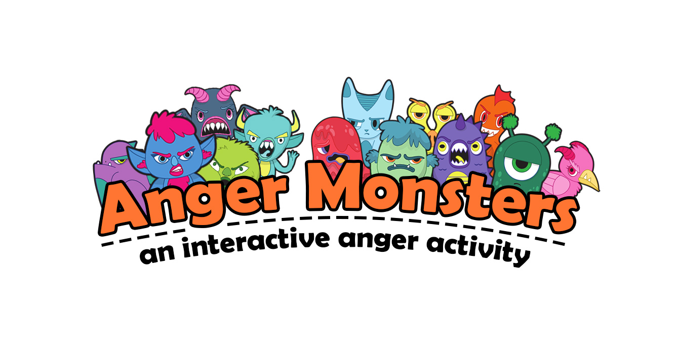 Anger Monsters: An educational anger activity | Interactive | Therapist Aid