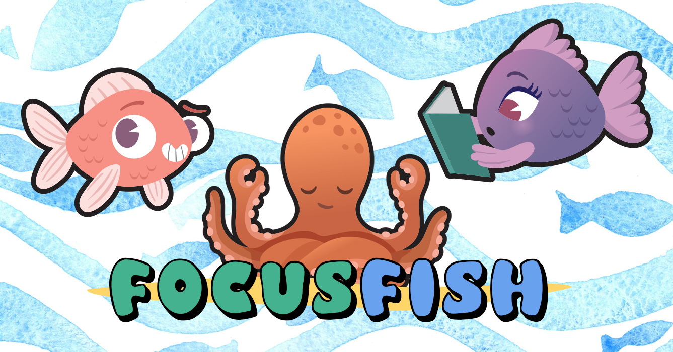 Focus Fish: Educational activities for ADHD | Interactive | Therapist Aid
