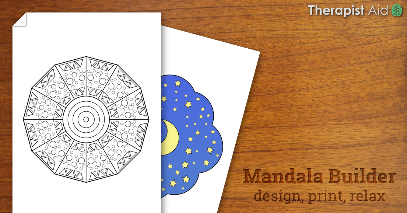 Mandala Builder | Therapist Aid