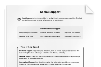 Social Support